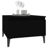 Schwarzer Beistelltisch Liubovi 50x46x35cm (Holz)