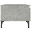 Betonggrauer Beistelltisch Liubovi 50x46x35cm (Holz)