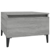 Graue Beistelltische Liubovi 50x46x35cm (2er-Set Sonoma Holz)