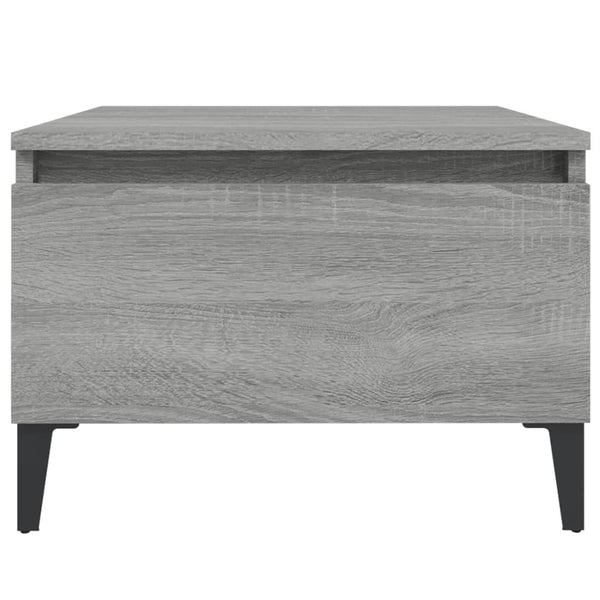 Graue Beistelltische Liubovi 50x46x35cm (2er-Set Sonoma Holz)
