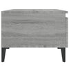 Graue Beistelltische Liubovi 50x46x35cm (2er-Set Sonoma Holz)