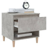 Nachttisch Annemaria Betongrau 50x46x50cm (Holz)