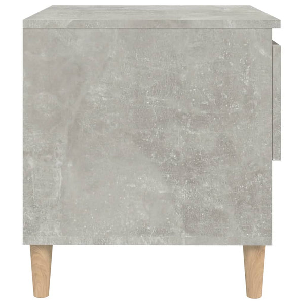 Nachttisch Annemaria Betongrau 50x46x50cm (Holz)