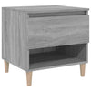 Grauer Nachttisch Annemaria 50x46x50cm (Holz)