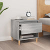 Grauer Nachttisch Annemaria 50x46x50cm (Holz)
