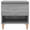 Grauer Nachttisch Annemaria 50x46x50cm (Holz)