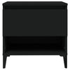 Schwarzer Beistelltisch Lelea 50x46x50cm (Holz)