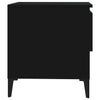 Schwarzer Beistelltisch Lelea 50x46x50cm (Holz)