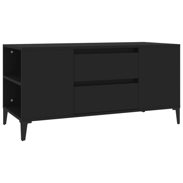 TV-Schrank Dragutu Schwarz 102x44,5x50cm (Holz)