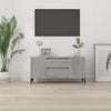 Graues TV-Möbel Dragutu 102x44,5x50cm (Holz)