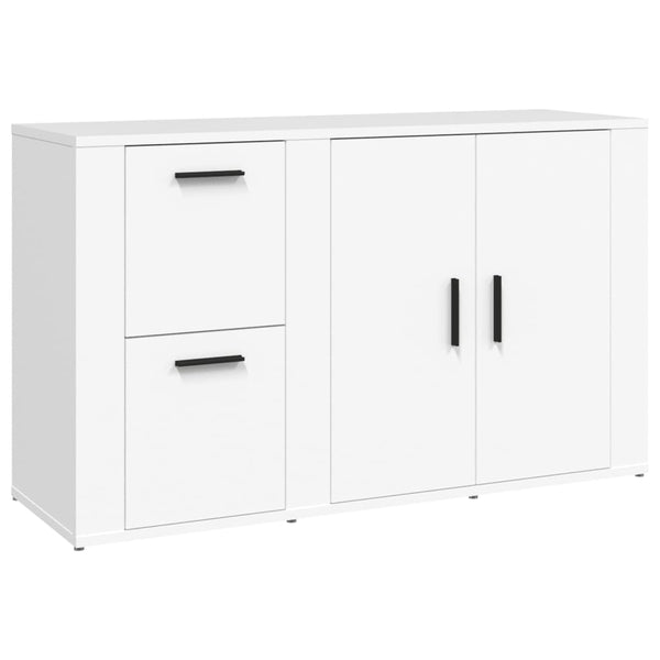 Weißes Sideboard Margitt 100x33x59,5cm (Holz)