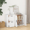 Weißes Sideboard Margitt 100x33x59,5cm (Holz)