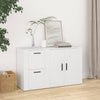 Weißes Sideboard Margitt 100x33x59,5cm (Holz)