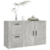Betongraue Kommode Margitt 100x33x59,5cm (Holz)