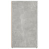 Betongraue Kommode Margitt 100x33x59,5cm (Holz)