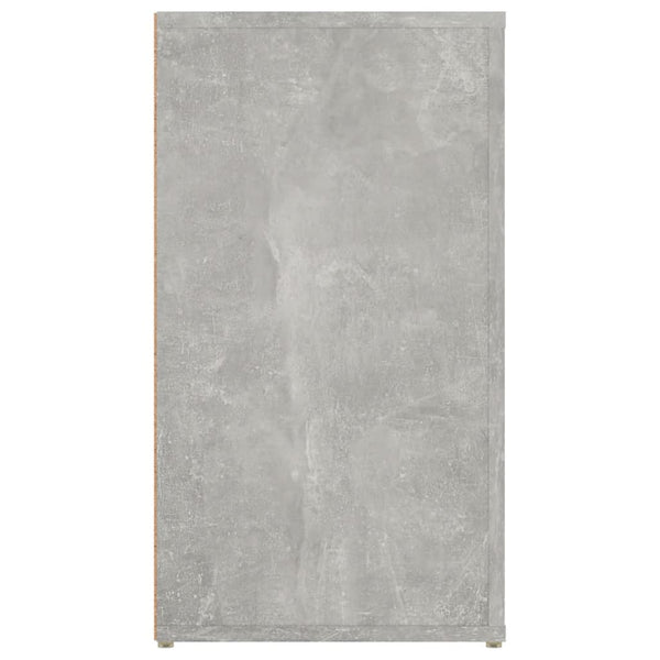 Betongraue Kommode Margitt 100x33x59,5cm (Holz)