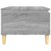 Grauer Couchtisch Denissa 90x50x36,5cm (Holz)