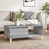 Grauer Couchtisch Denissa 90x50x36,5cm (Holz)