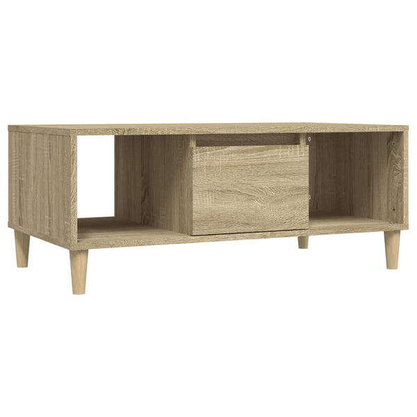 Sonoma Eiche Couchtisch London 90x50x36,5cm (Holz)