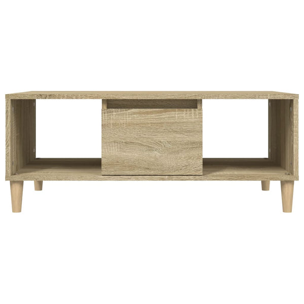 Sonoma Eiche Couchtisch London 90x50x36,5cm (Holz)