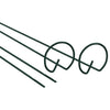Grüne Gartenpflanzenstützen Ilelida 61cm (20 Stück Stahl)