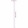 Pflanzenstütze Bonbonica 180 cm (30 Stück Stahl)