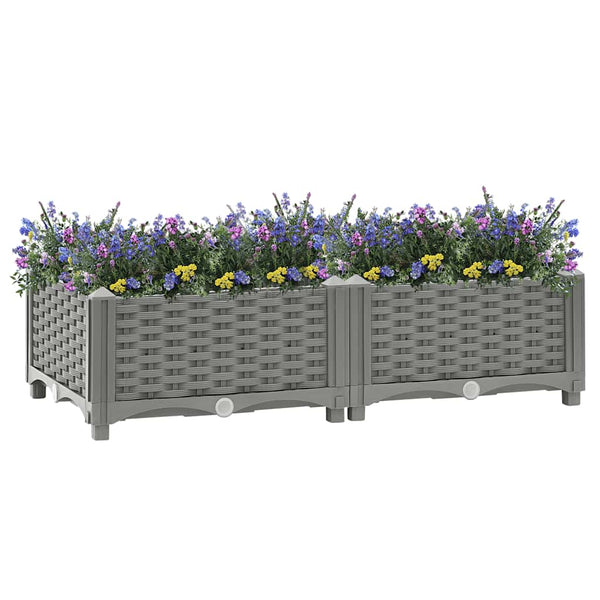 80x40x23cm Hochbeet Abelardo (Polypropylen)