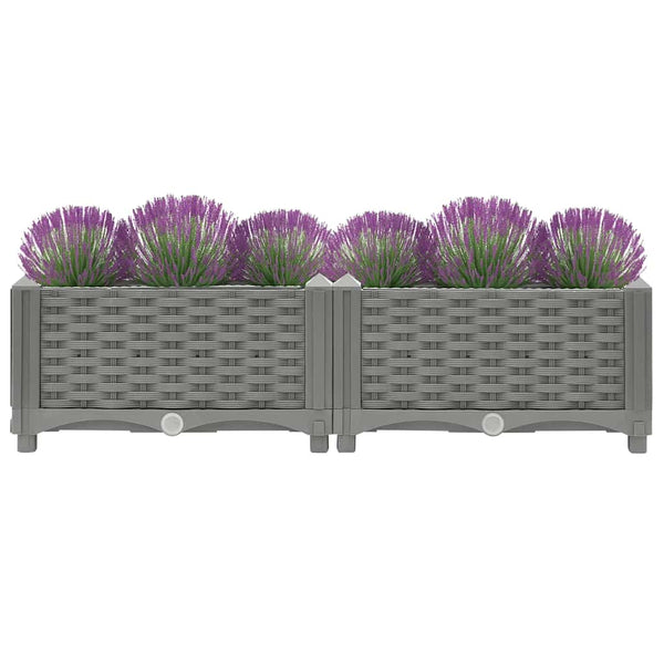 80x40x23cm Hochbeet Abelardo (Polypropylen)