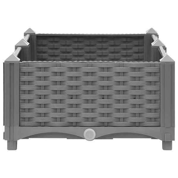 80x40x23cm Hochbeet Abelardo (Polypropylen)