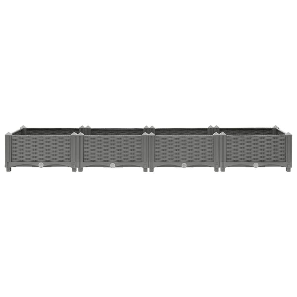 160x40x23cm Hochbeet Abelardo (Polypropylen)