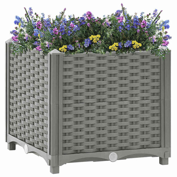 Erhöhtes Blumenbeet 40x40x38cm Abelardo (Polypropylen)