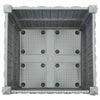 Erhöhtes Blumenbeet 40x40x38cm Abelardo (Polypropylen)
