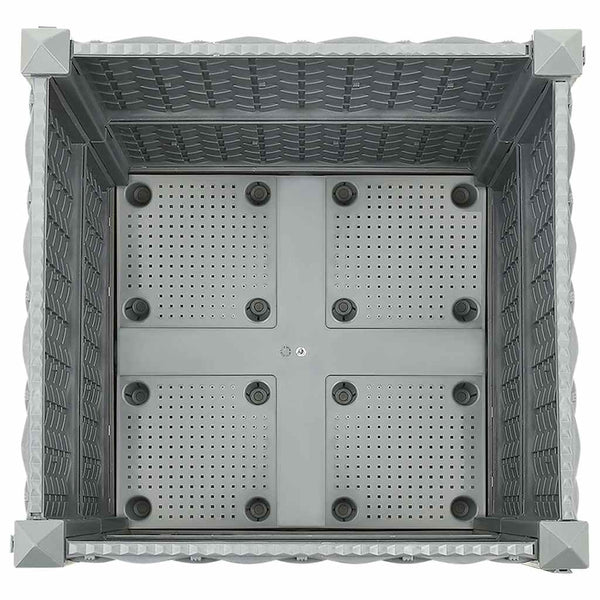 Erhöhtes Blumenbeet 40x40x38cm Abelardo (Polypropylen)