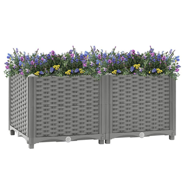 80x40x38cm Hochbeet Abelardo (Polypropylen)