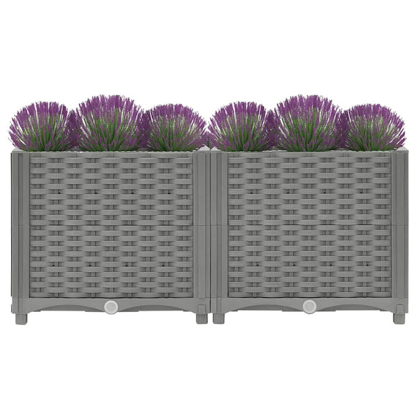 80x40x38cm Hochbeet Abelardo (Polypropylen)