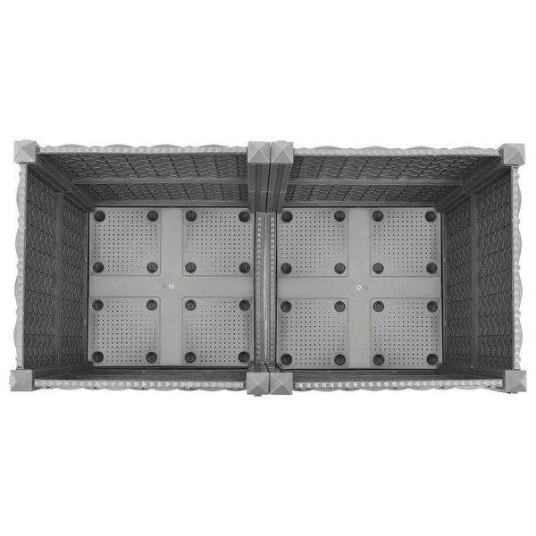 80x40x38cm Hochbeet Abelardo (Polypropylen)
