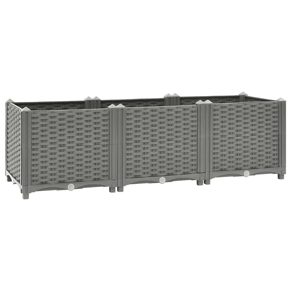 Erhöhtes Abelardo Blumenkasten 120x40x38cm (Polypropylen)