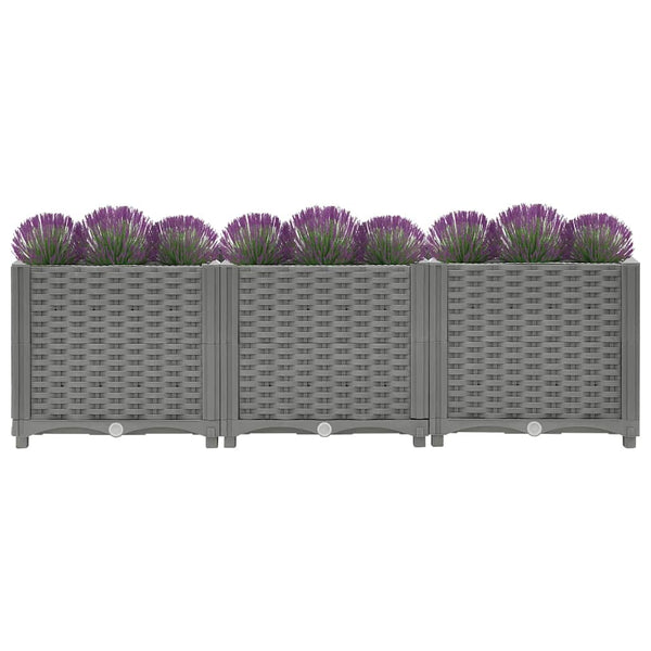 Erhöhtes Abelardo Blumenkasten 120x40x38cm (Polypropylen)