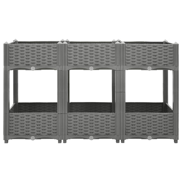 Blumenkasten Abelardo 120x40x71cm hohes Modell (Polypropylen)