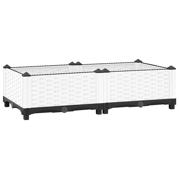 Pflanzkasten 80x40x23cm erhöht Abelardo (Polypropylen)