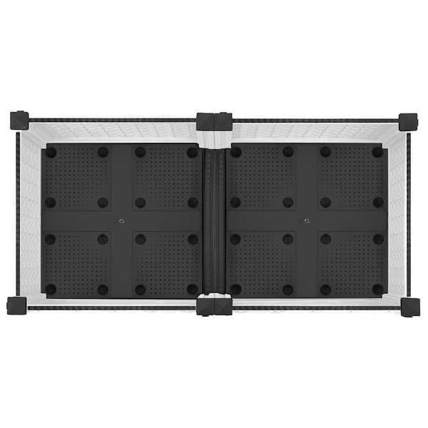 Pflanzkasten 80x40x23cm erhöht Abelardo (Polypropylen)