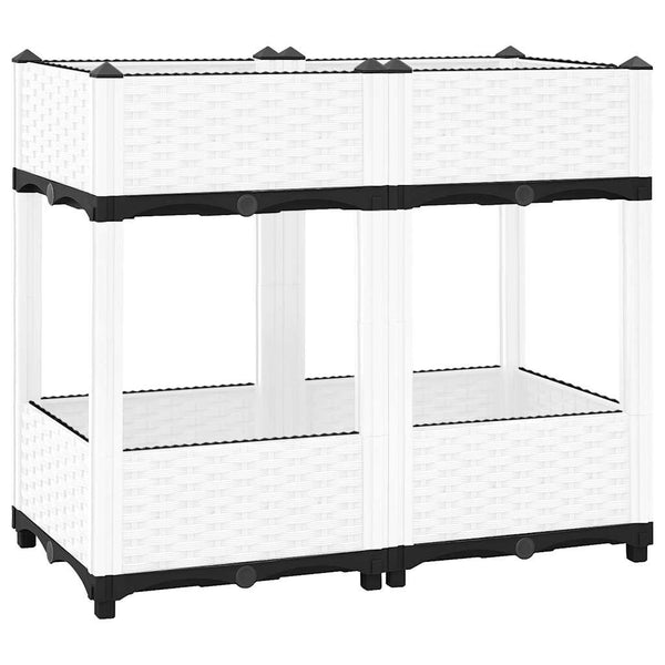 80x40x71cm Hochbeet Abelardo (Polypropylen)