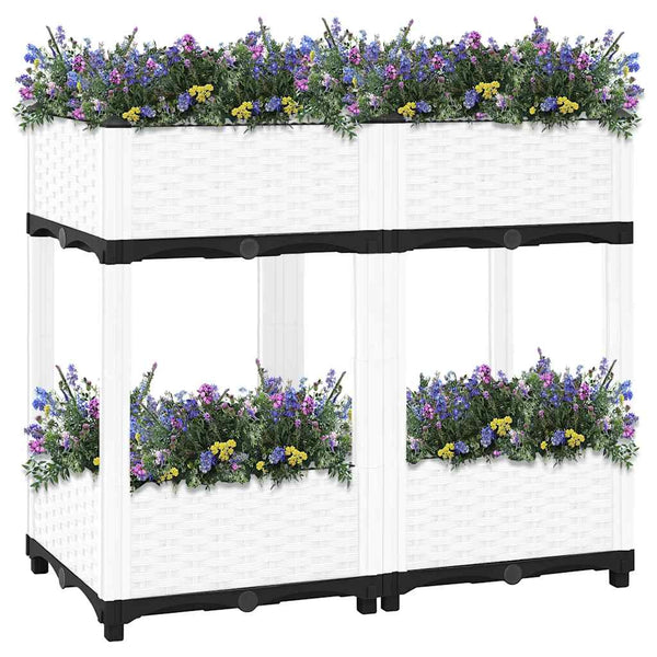 80x40x71cm Hochbeet Abelardo (Polypropylen)