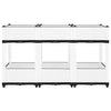 Abelardo Hochbeet 120x40x71cm (Polypropylen)