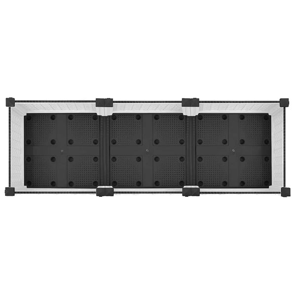 Abelardo Hochbeet 120x40x71cm (Polypropylen)