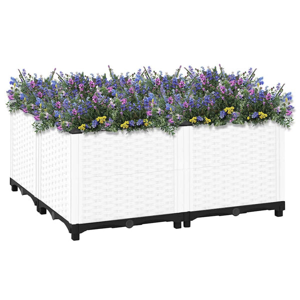 Blumenkasten 80x80x38cm erhöht Abelardo (Polypropylen)