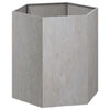 Rostige Pflanzkasten Selime 40x40x45cm (Cortenstahl)