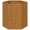 Rostige Pflanzkasten Selime 40x40x45cm (Cortenstahl)