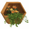 Rost Cortenstahl Blumenkästen Wes 30x10x25cm (2 Stück)