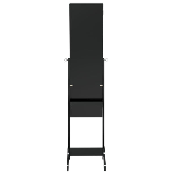 Musta vapaasti seisova peili Geamanu 34x37x146cm